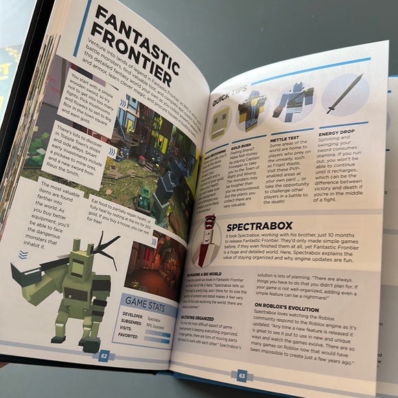 Roblox top adventure games hard bound book - Picture 3 of 5